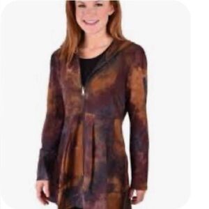 🌺NWT/ETHYL CLOTHING ZIP UP HOODED JACKET